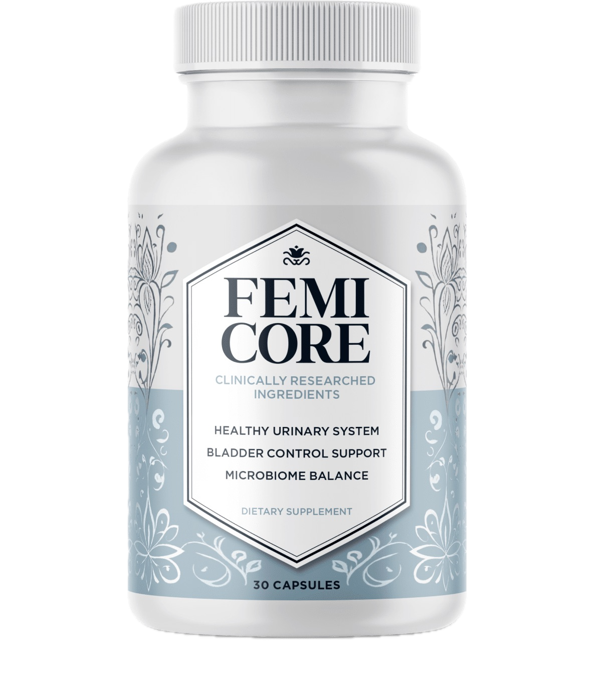 One bottle of Femicore — 30 capsules